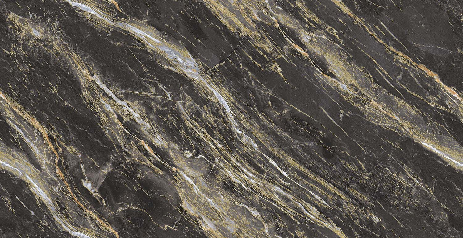 Плитка керамогранит 120х60 Azario Materia Gold коричневая фото №1
