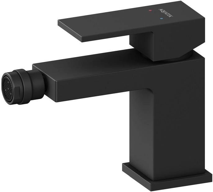 Смеситель для биде Aquatek Либра AQ1618MB чёрный латунь фото №1