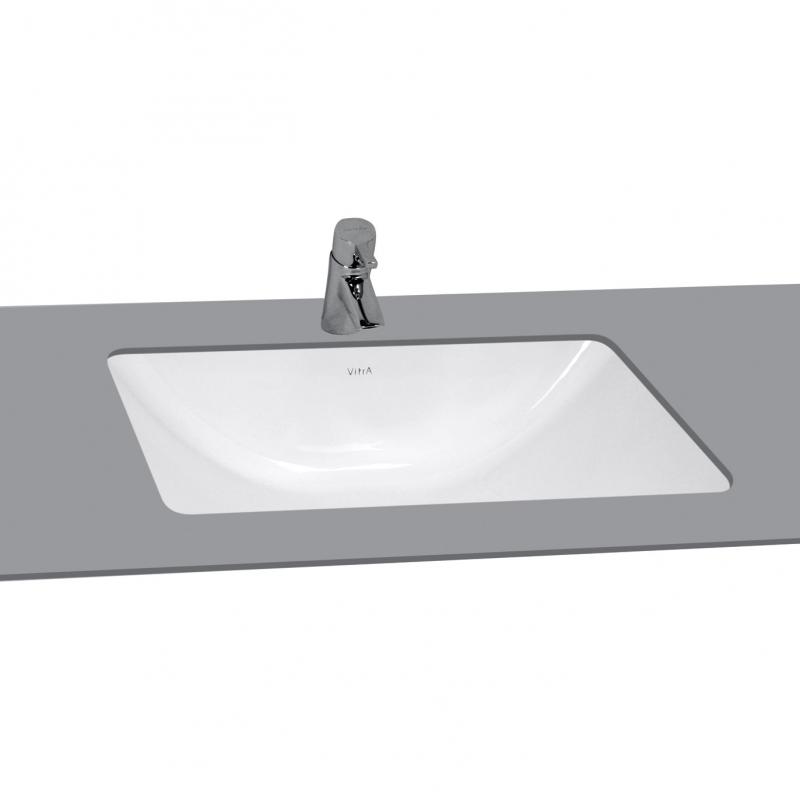 Раковина (умывальник) Vitra S50 53 встраиваемая снизу 5339B003-0012 фото №1