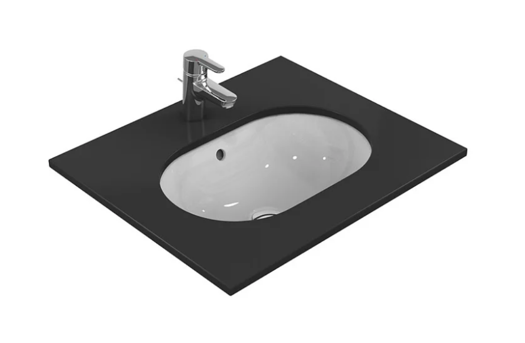 Раковина (умывальник) Ideal Standard Connect 55 см встраиваемая снизу E504801 фото №1
