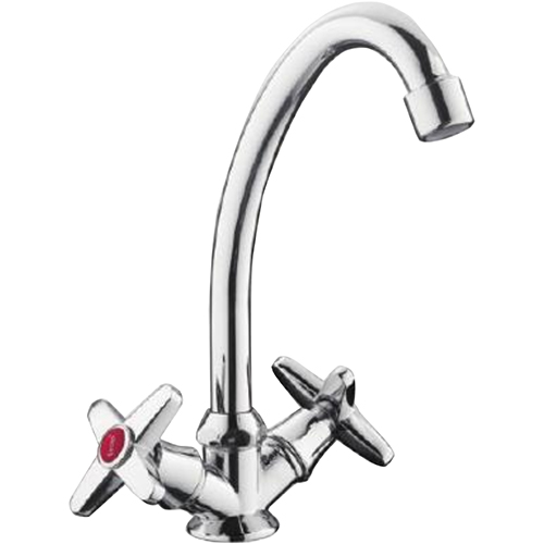 Смеситель для кухни (мойки) Frap H20 F4020 хром силумин фото №1