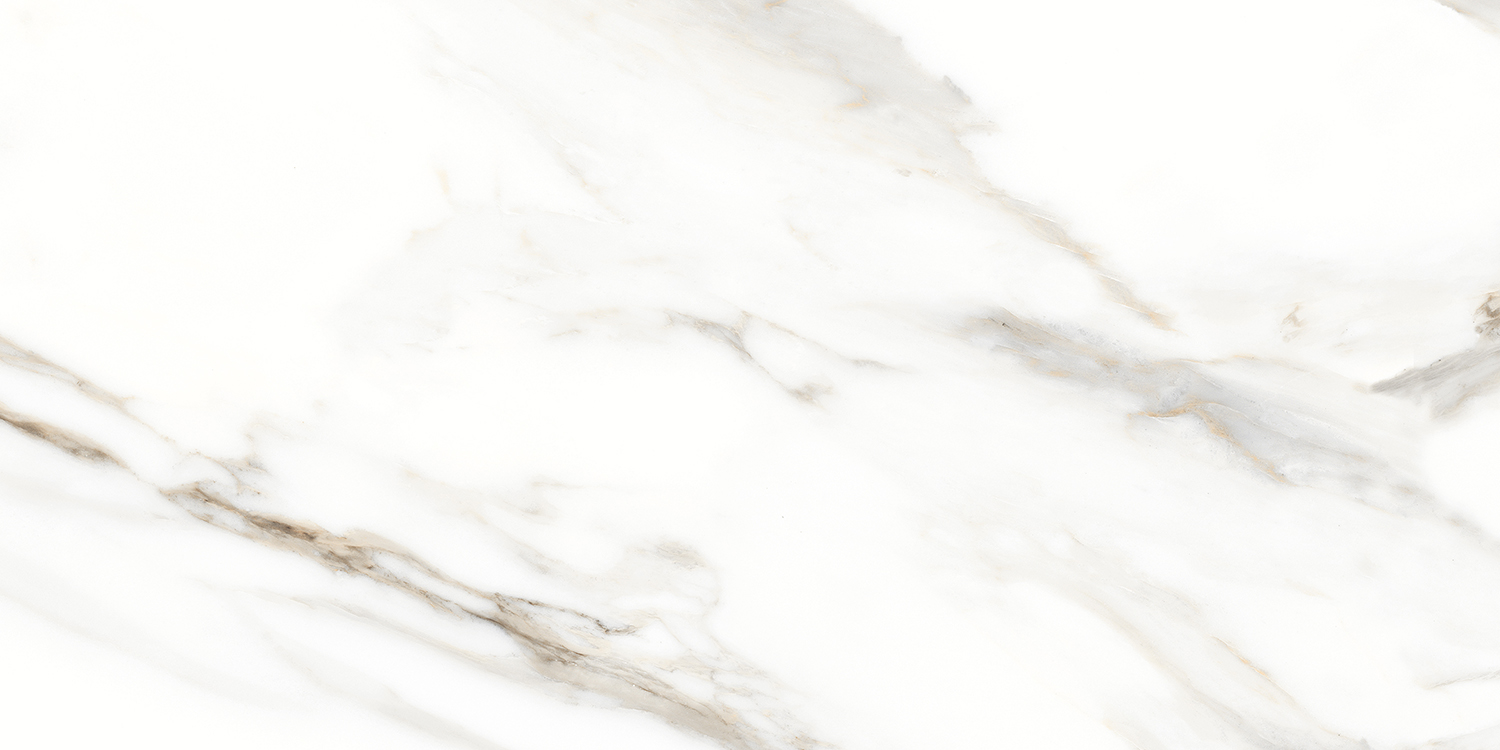 Плитка керамогранит 120х60 Azario Carrara Gold светло-бежевая фото №3