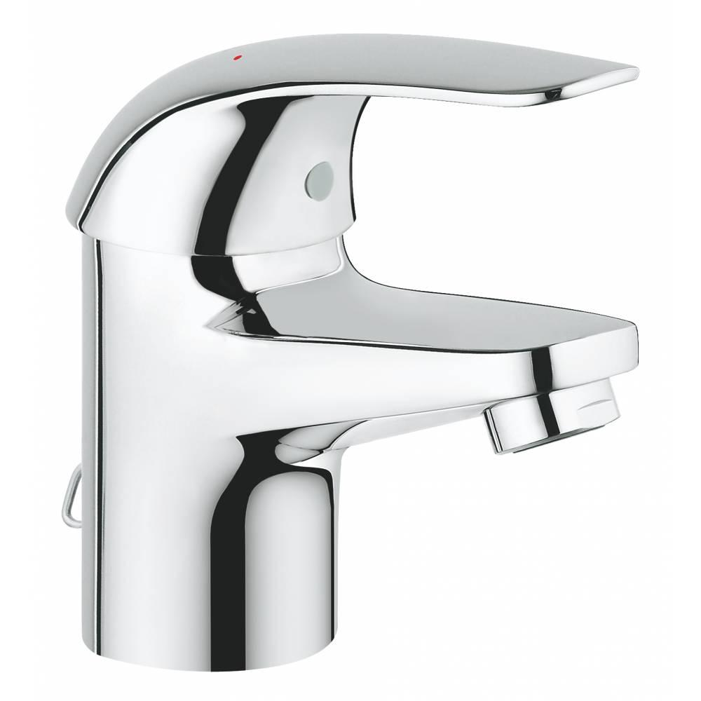 Смеситель для умывальника (раковины) Grohe Euroeco 32881000 хром латунь фото №1