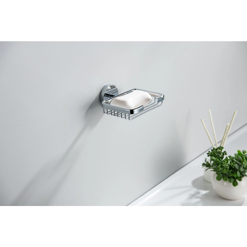 Держатель для мыла решётка латунь Aquatek Бетта AQ4633CR хром фото №4