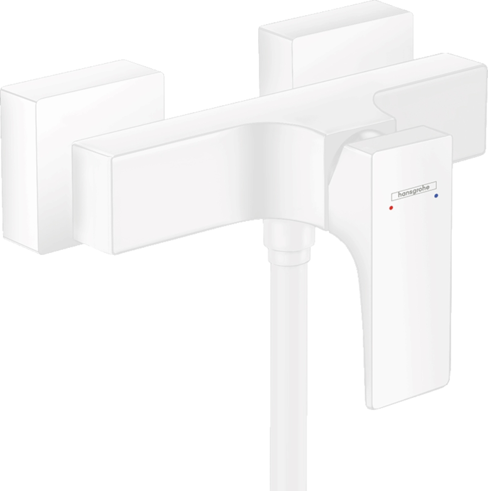 Смеситель для душа Hansgrohe Metropol 32560700 белый латунь фото №1