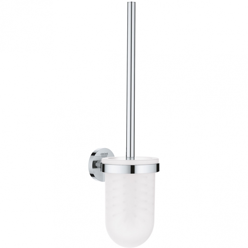 Ерш для унитаза настенный Grohe Essentials 40374001 стекло мат. хром фото №1