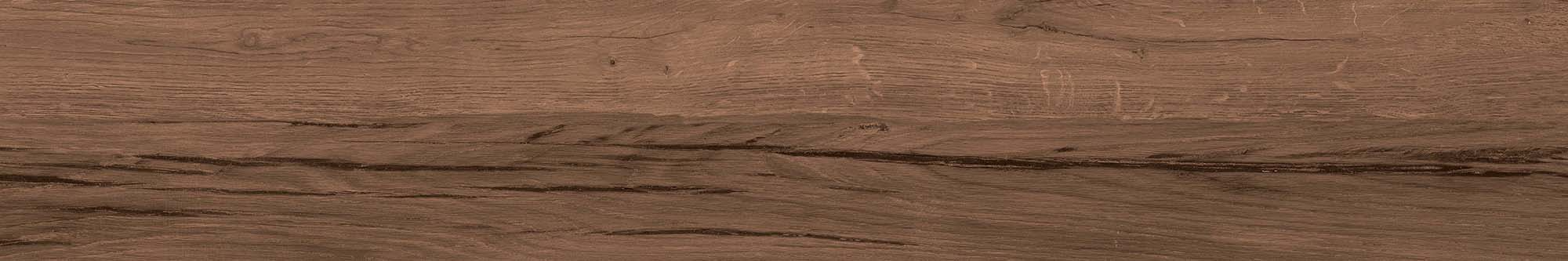 Плитка керамогранит 120х20 Azario Oak Gris коричневая фото №1
