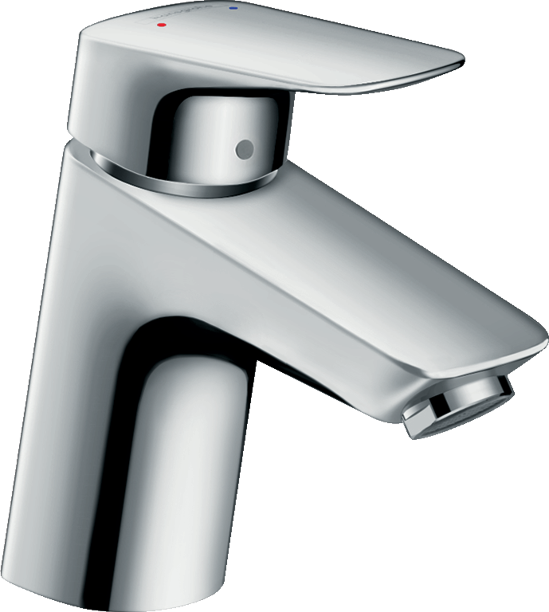 Смеситель для умывальника (раковины) Hansgrohe Logis 71077000 хром латунь фото №1