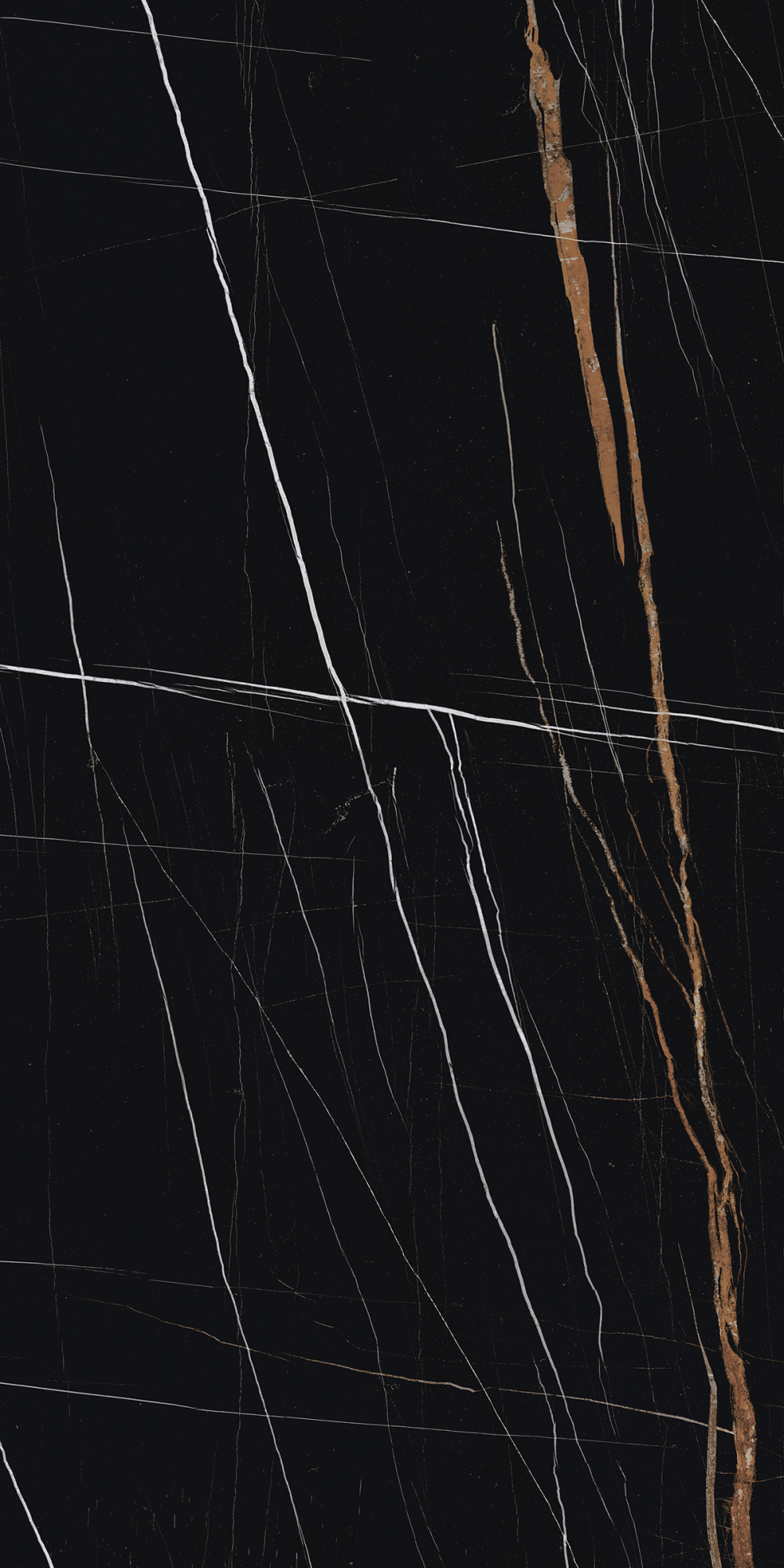 Плитка керамогранит 120х60 Kerranova Marble Trend Неро Дорато фото №2