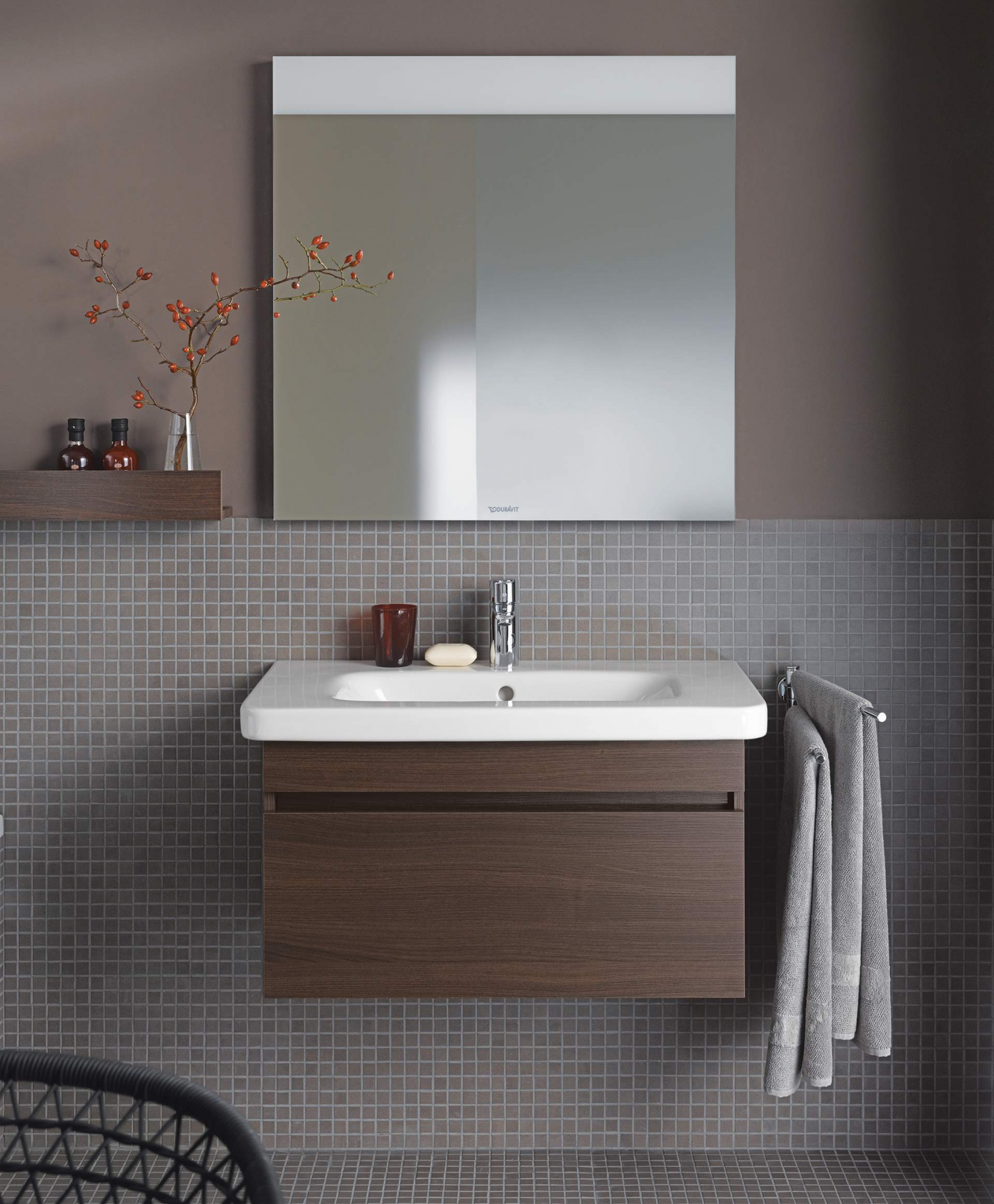 Раковина (умывальник) Duravit DuraStyle 65см полувстраиваемая 2320650000 фото №4