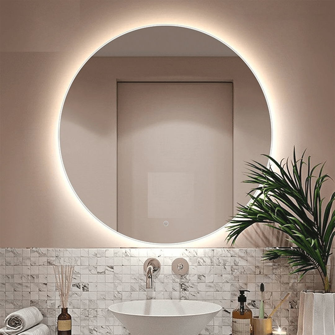 Зеркало Azario Alone Cerchio 80 LED подсветка CS00079362 фото №1