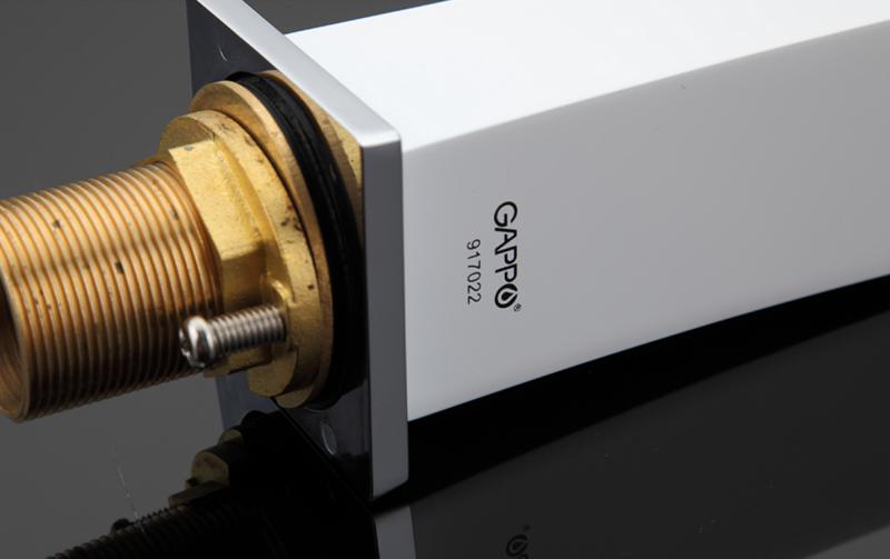 Смеситель для биде Gappo G5048 белый латунь фото №6
