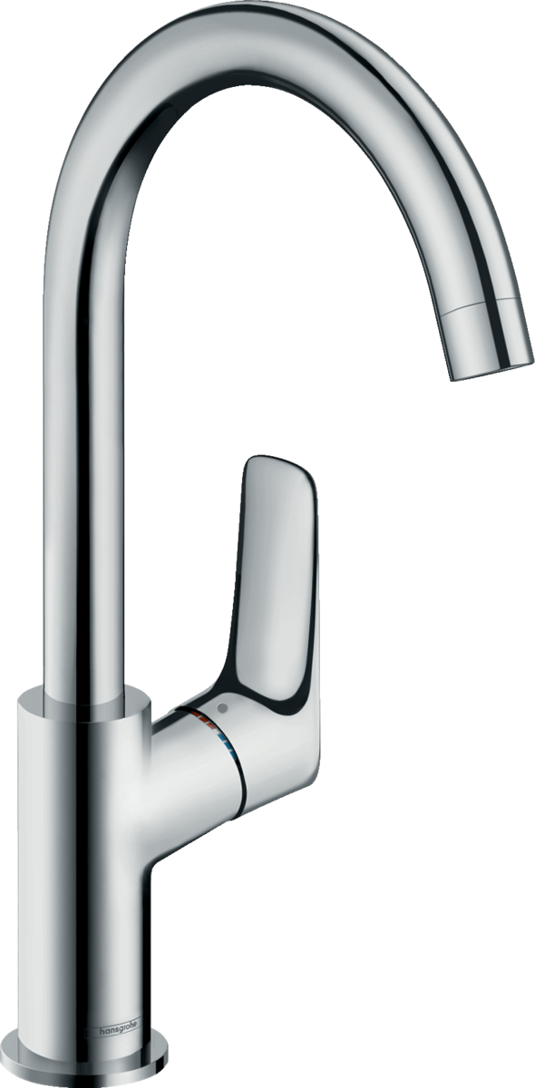 Смеситель для умывальника (раковины) Hansgrohe Logis 71130000 хром латунь фото №1