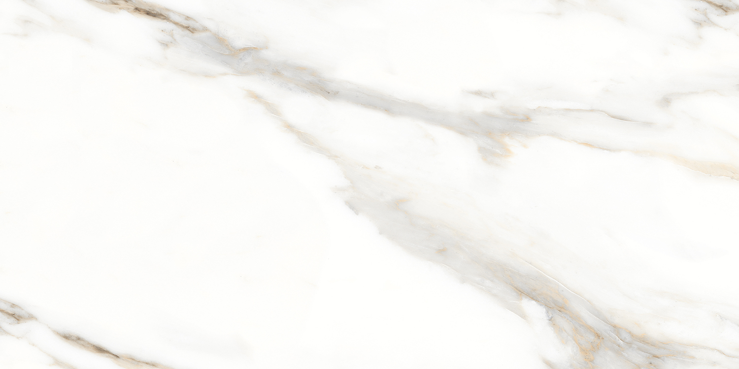 Плитка керамогранит 120х60 Azario Carrara Gold светло-бежевая фото №8