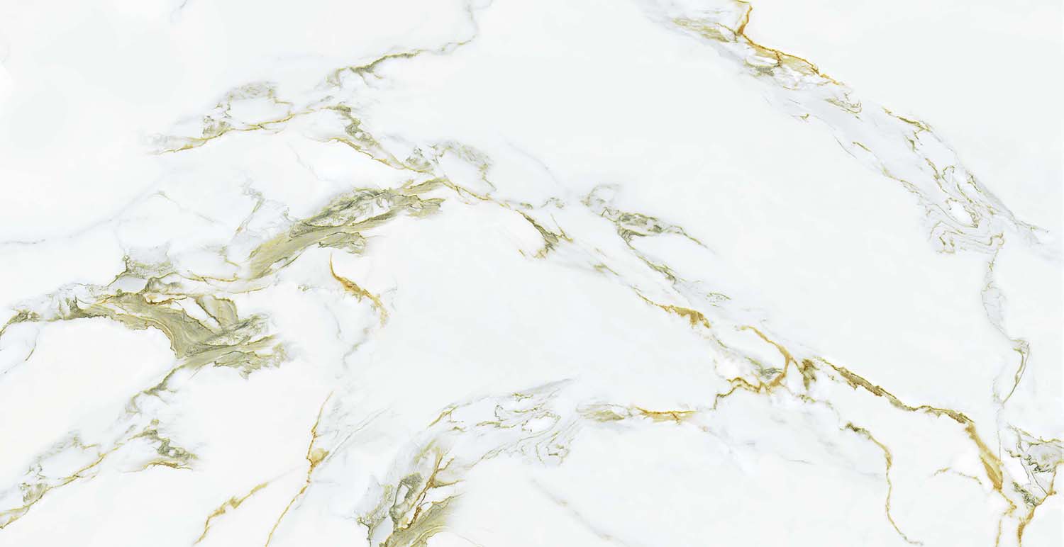 Плитка керамогранит 120х60 Azario Calacatta Gold светло-серая фото №2