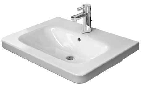 Раковина (умывальник) Duravit DuraStyle 65см полувстраиваемая 2320650000 фото №8
