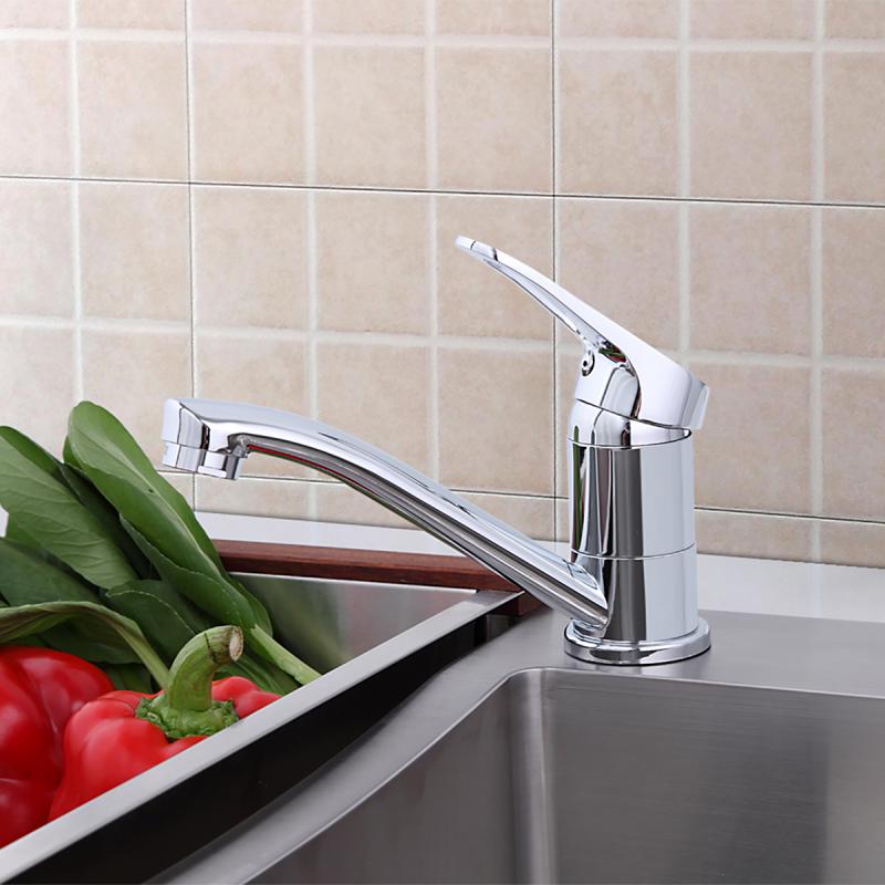 Смеситель для кухни (мойки) Frap H13 F4513-2 хром латунь фото №6