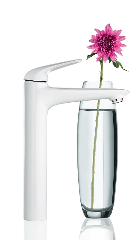 Смеситель для умывальника (раковины) Grohe Eurostyle 23719LS3 белый латунь фото №2