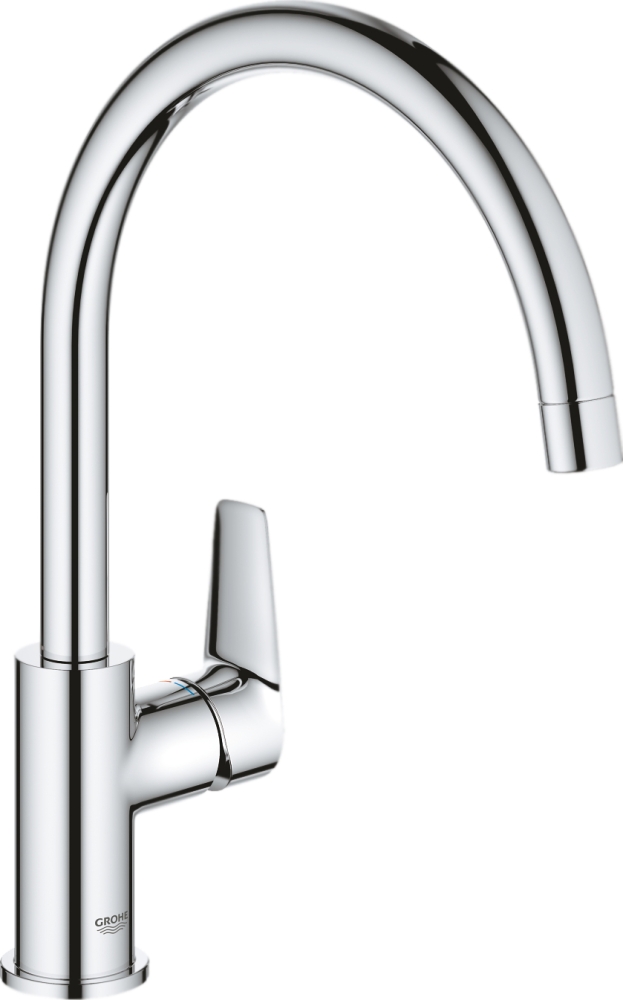 Смеситель для кухни (мойки) Grohe BauEdge 31367001 хром латунь фото №1
