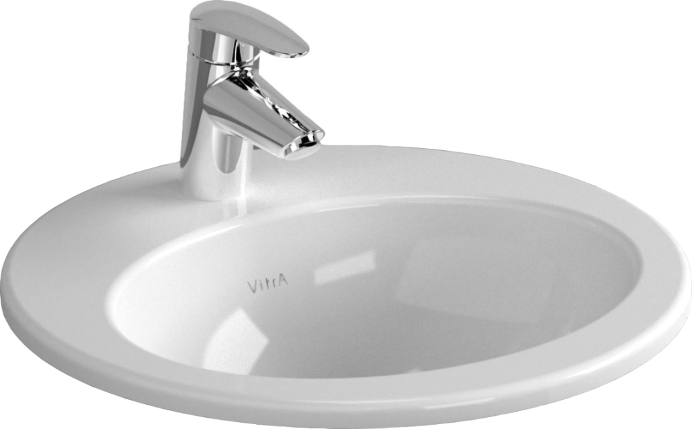 Раковина (умывальник) Vitra S20 48 встраиваемая сверху 5467B003-0001 фото №1