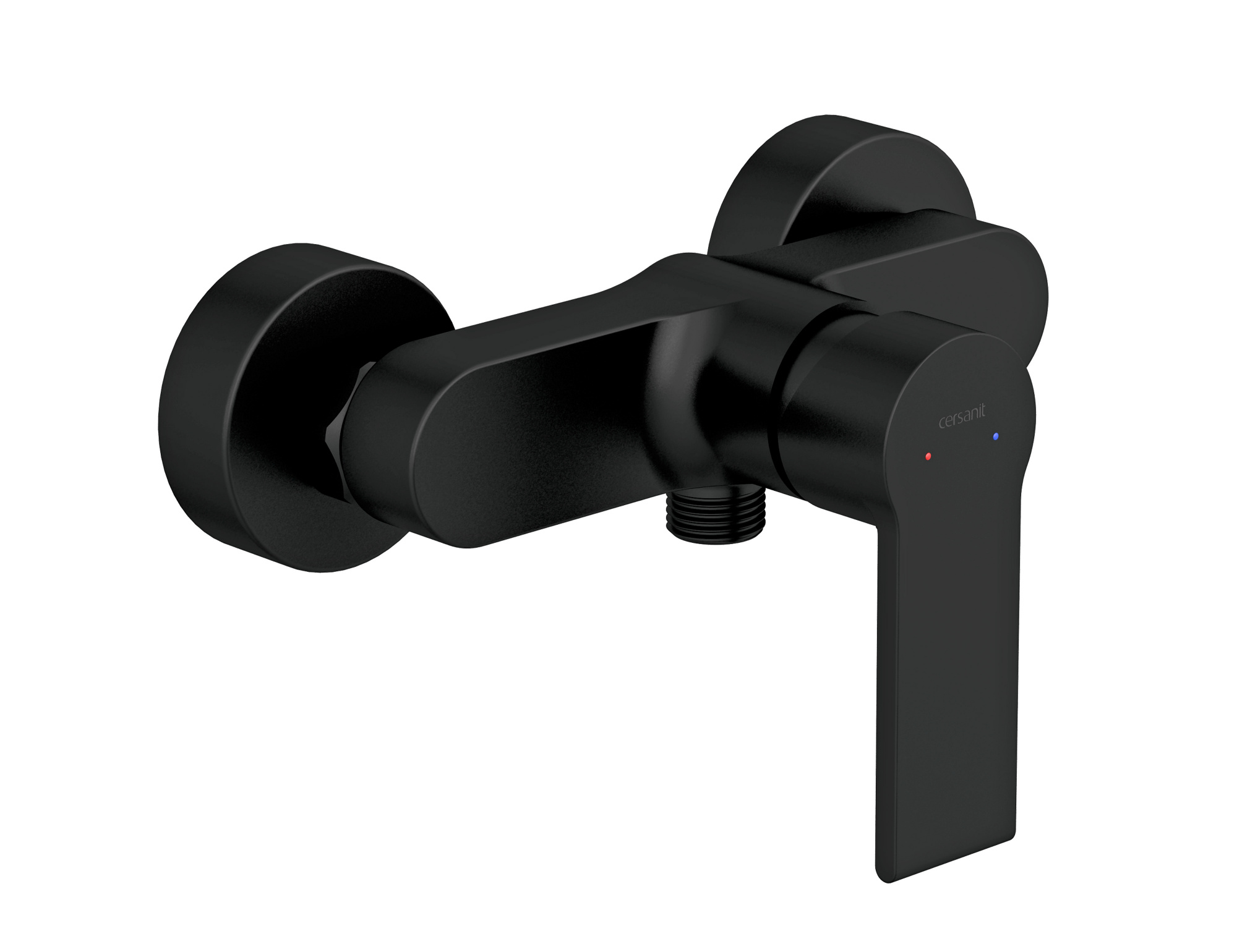 Смеситель для душа Cersanit Brasko Black 63109 чёрный латунь фото №1
