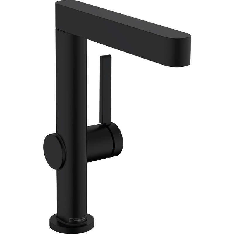 Смеситель для умывальника (раковины) Hansgrohe Finoris 76060670 чёрный латунь фото №1