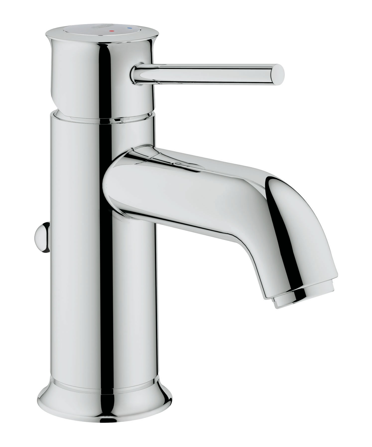 Смеситель для умывальника (раковины) Grohe BauClassic 23161000 хром латунь фото №1
