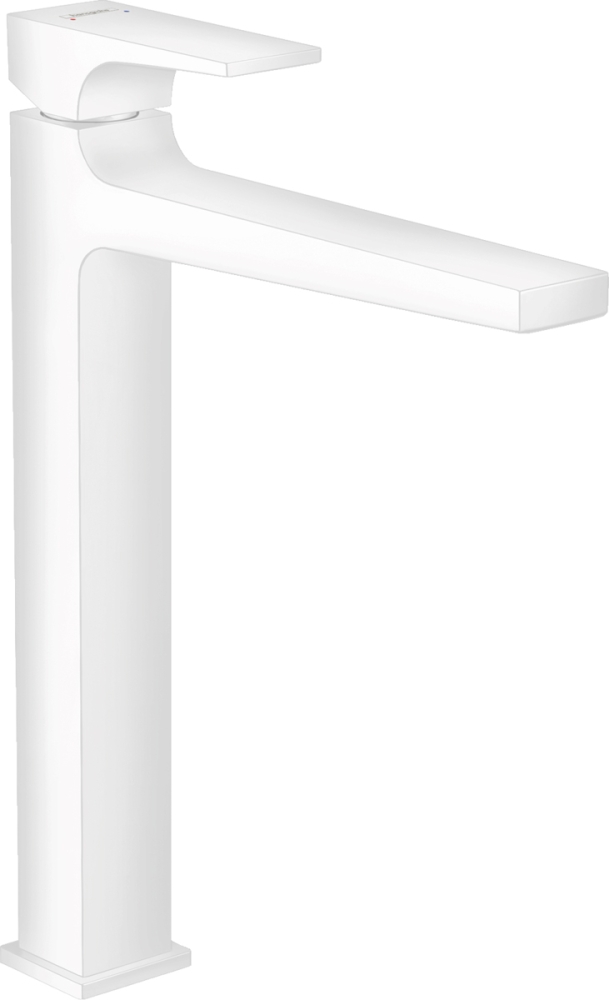 Смеситель для умывальника (раковины) Hansgrohe Metropol 32512700 белый латунь фото №1