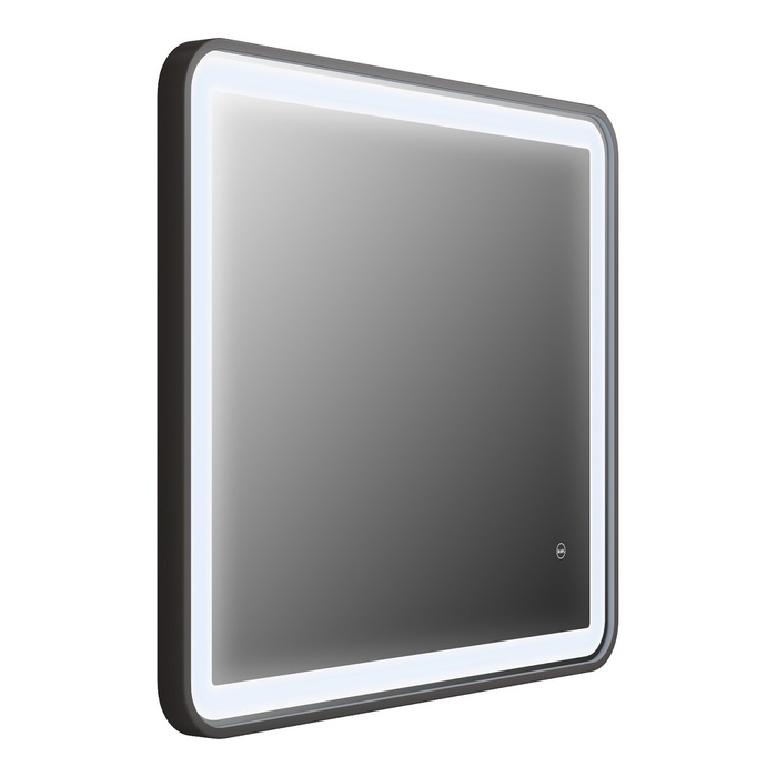 Зеркало Iddis Cloud 80 черное LED подсветка CLO8000i98 фото №1