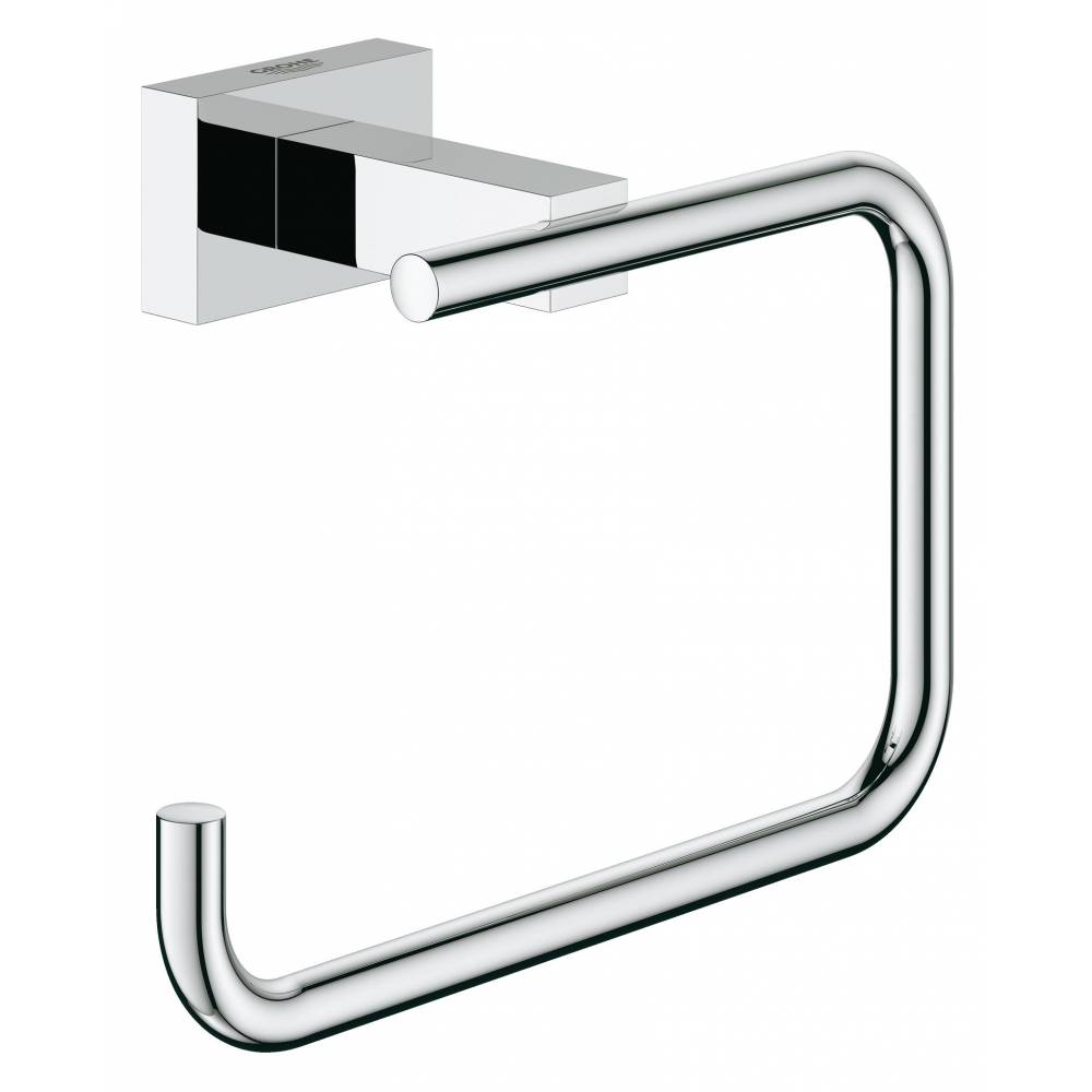 Держатель для туалетной бумаги скоба Grohe Essentials Cube 40507001 хром фото №1
