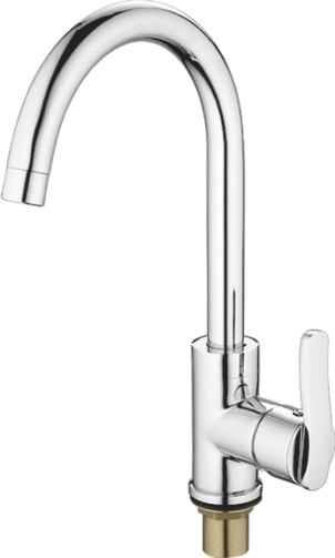Смеситель для кухни (мойки) Ledeme H98 L4598 хром латунь фото №1