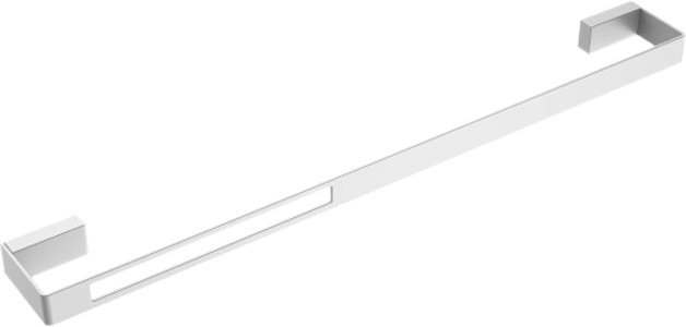 Полотенцедержатель штанга 60 см Boheme Q 10942-MW белый фото №1