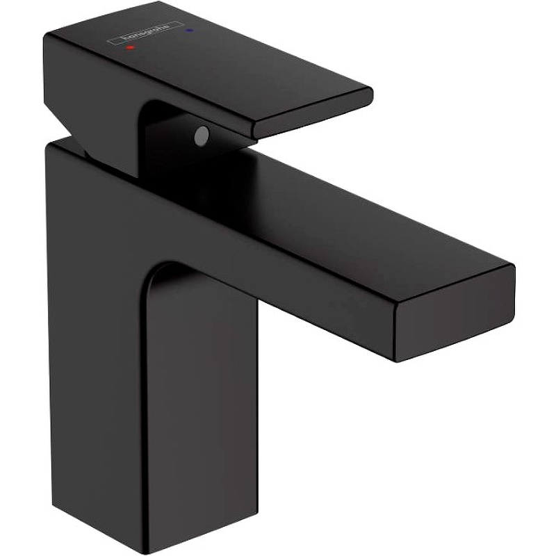 Смеситель для умывальника (раковины) Hansgrohe Vernis Shape 71569670 чёрный латунь фото №1