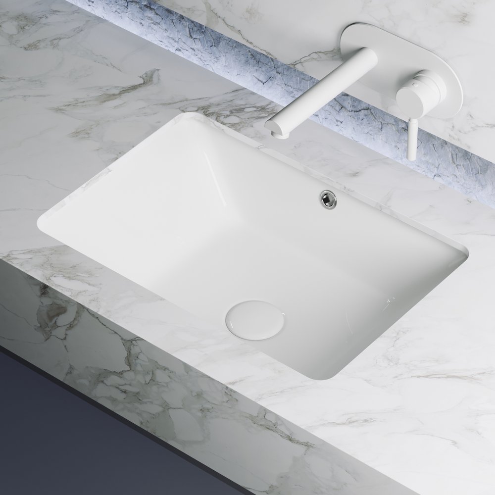 Раковина (умывальник) Ceramica Nova Element 55 встраиваемая снизу CN6045 фото №3