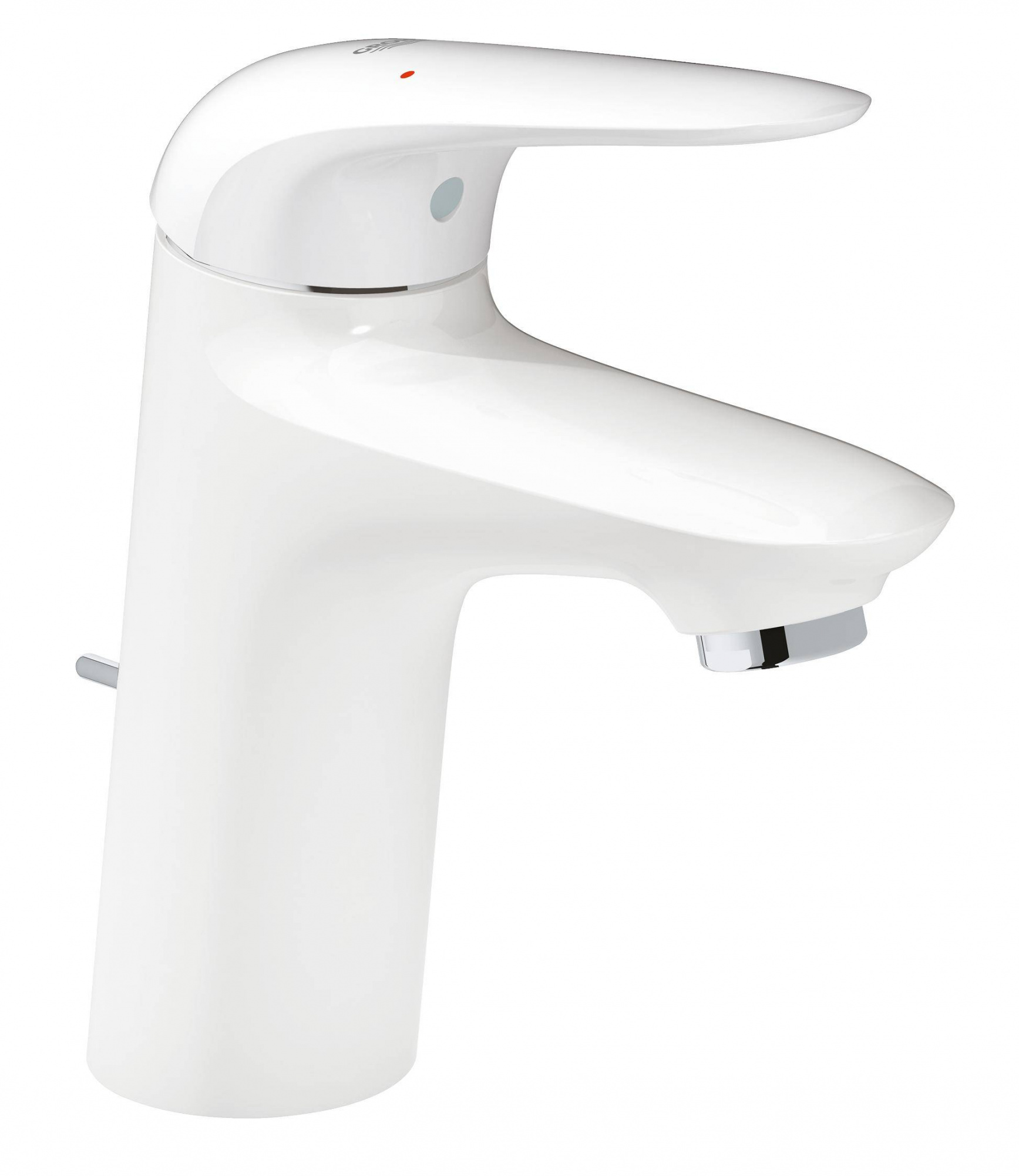 Смеситель для умывальника (раковины) Grohe Eurostyle 23709LS3 белый латунь фото №1