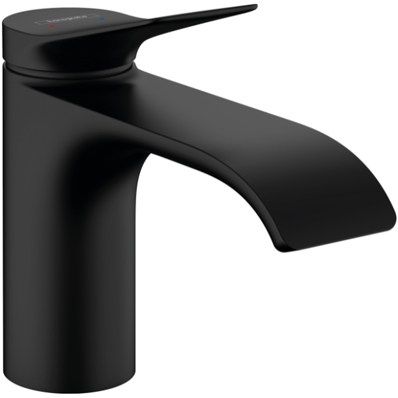 Смеситель для умывальника (раковины) Hansgrohe Vivenis 75010670 чёрный латунь фото №1