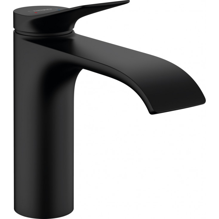 Смеситель для умывальника (раковины) Hansgrohe Vivenis 75022670 чёрный латунь фото №1