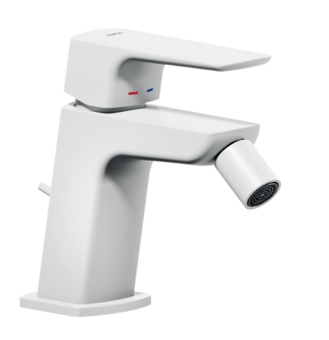 Смеситель для биде Nobili Acquaviva VV103119/1WM белый латунь фото №1