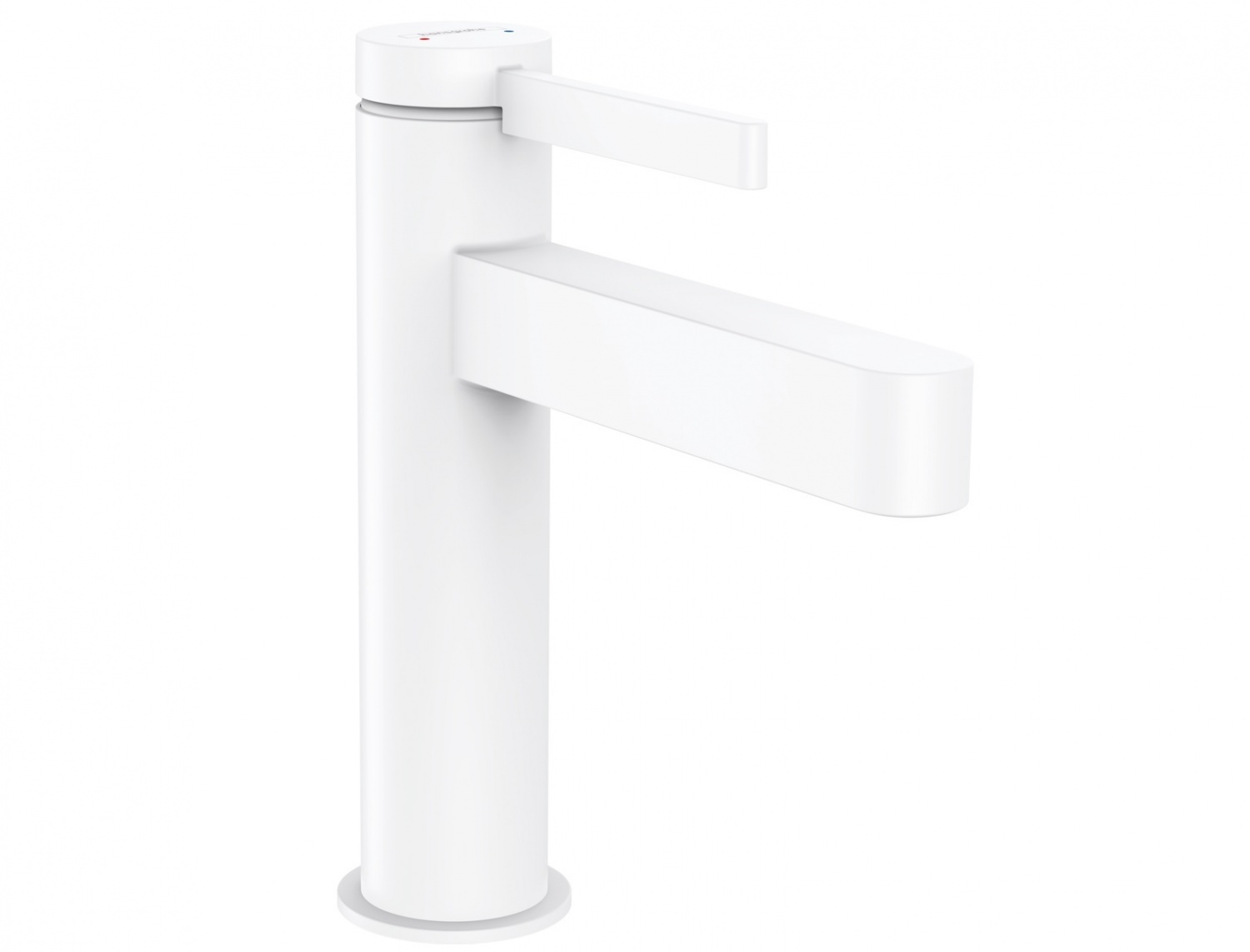 Смеситель для умывальника (раковины) Hansgrohe Finoris 76023700 белый латунь фото №1