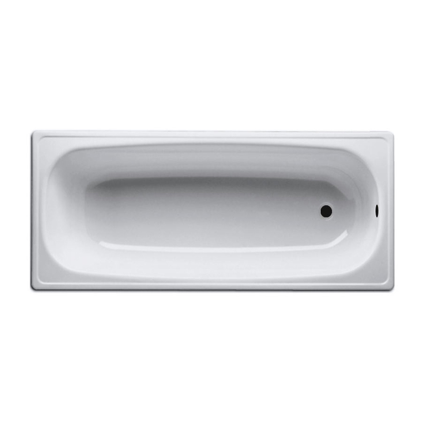 Ванна сталь 160х70 BLB Europa B60E прямоугольная ножки отдельно фото №1