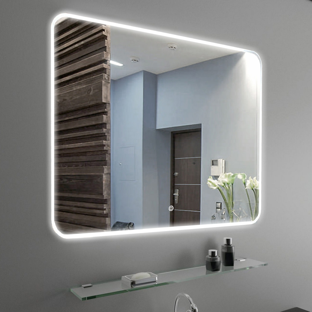 Зеркало Azario Alone Raggio 80х60 LED подсветка CS00078965 фото №1