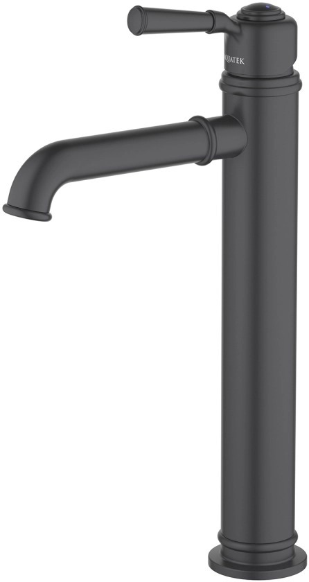 Смеситель для умывальника (раковины) Aquatek Классик 235 AQ1504MB чёрный латунь фото №1