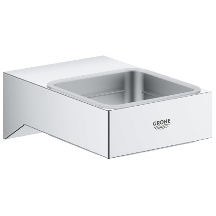 Держатель для стакана металл. Grohe Selection Cube 40865000 хром фото №1
