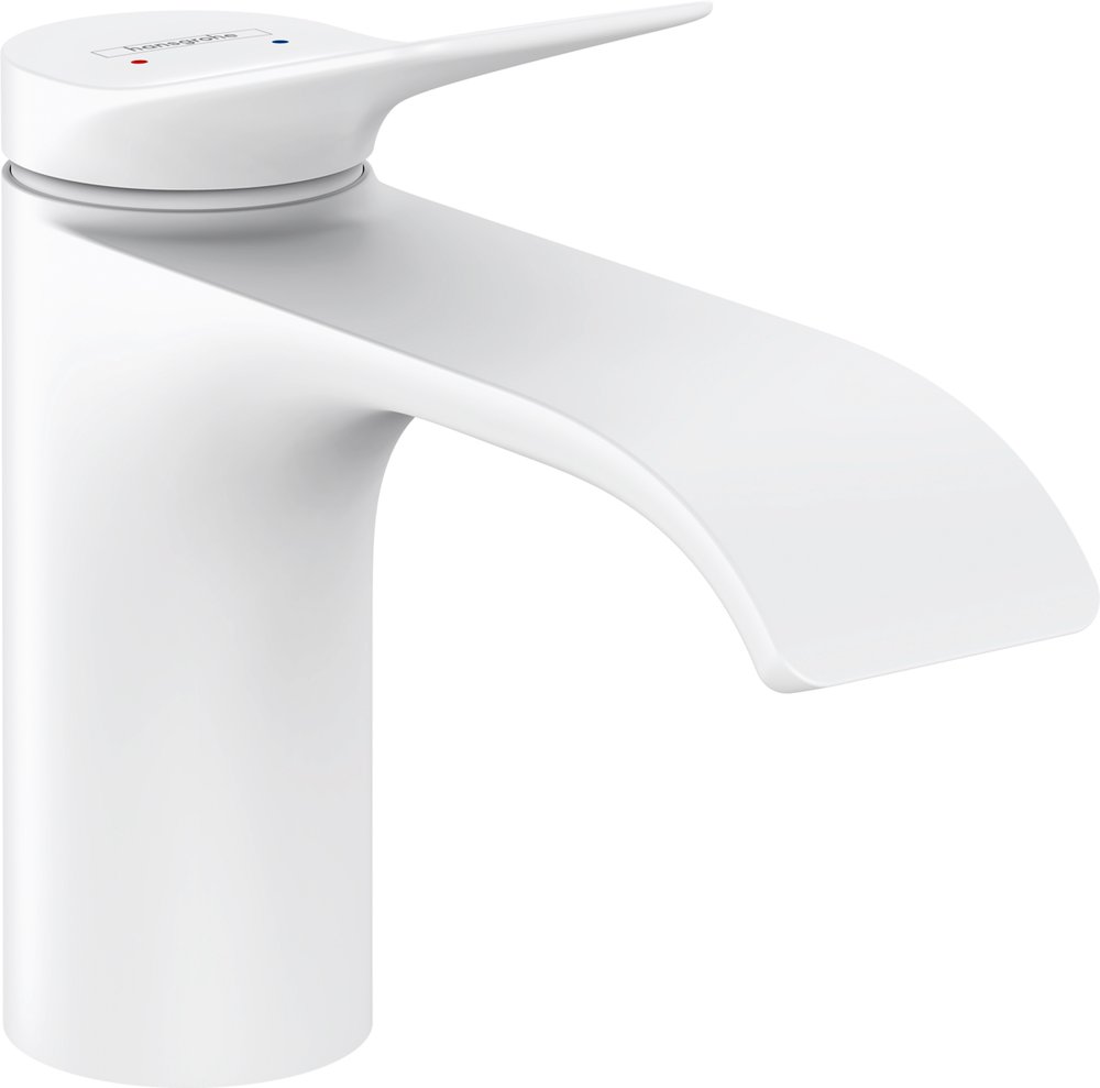 Смеситель для умывальника (раковины) Hansgrohe Vivenis 75010700 белый латунь фото №1