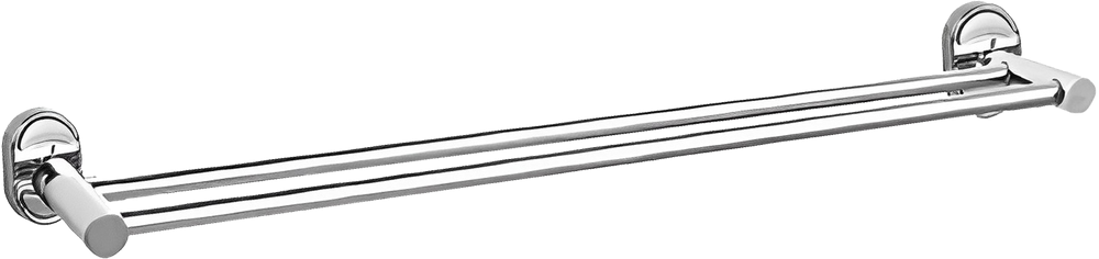 Полотенцедержатель штанга 2-ой 60 см Haiba HB19 HB1909 хром фото №1