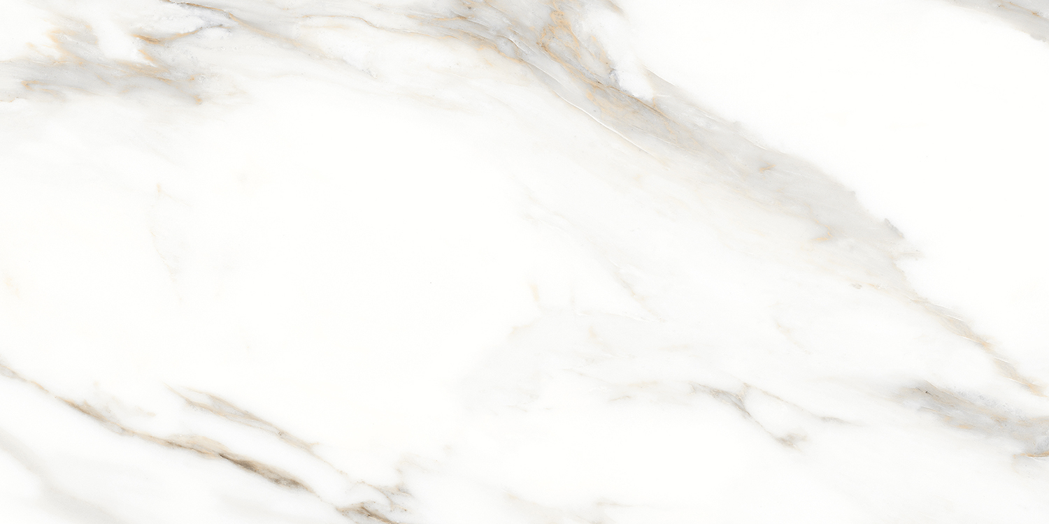 Плитка керамогранит 120х60 Azario Carrara Gold светло-бежевая фото №4