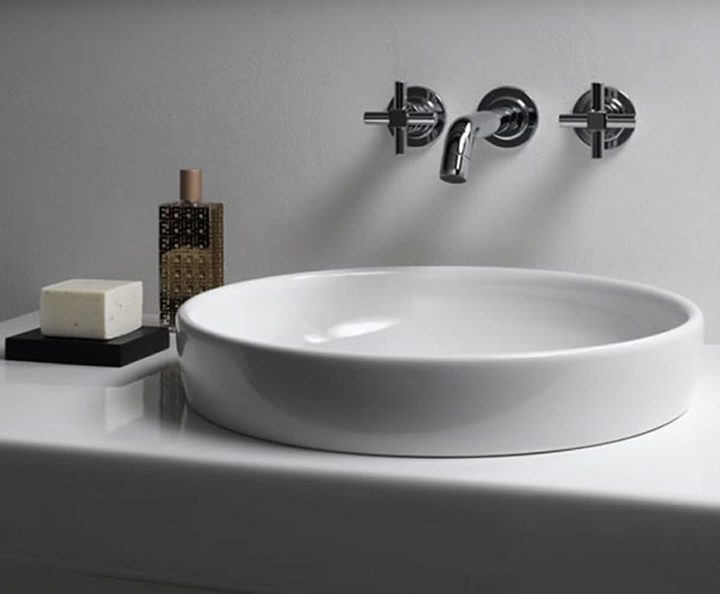Раковина (умывальник) Vitra Water Jewels 40 встраиваемая сверху 4334B003-1361 фото №2