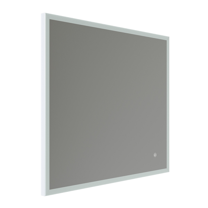 Зеркало Iddis Brick 80 белое с подогревом LED подсветка BRI8000i98 фото №1