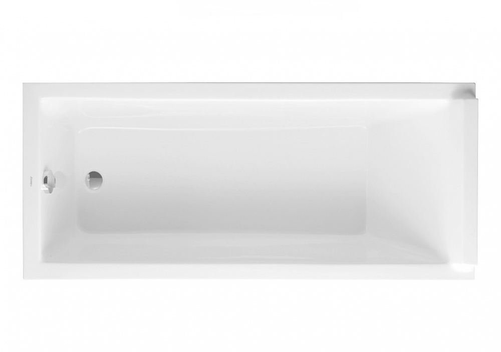 Ванна акрил 170х75 Duravit Starck 700335000000000 прямоугольная ножки отдельно фото №1