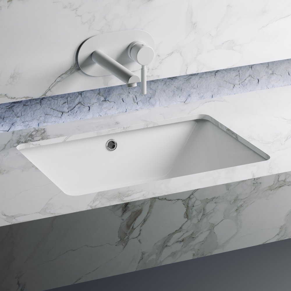 Раковина (умывальник) Ceramica Nova Element 55 встраиваемая снизу CN6045 фото №2